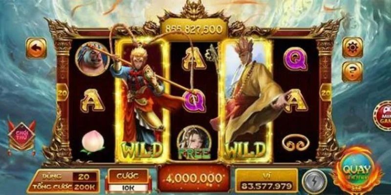 Biểu tượng trong nổ hũ tây du ký mang giá trị thưởng khác nhau