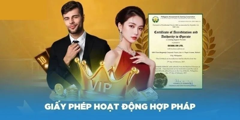 VSBET có uy tín không dựa vào giấy phép hoạt động được cấp phép